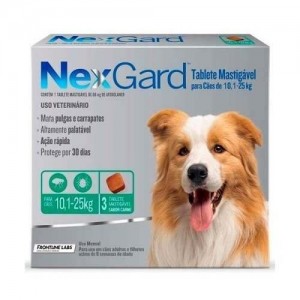 NEXGARD 10 A 25 KG 3 COMP.