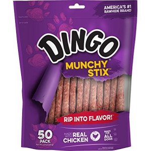 DINGO MUNCHY STIX 50PACK