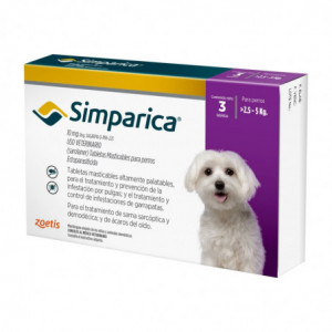 SIMPARICA 2.6 A 5 KG 3...