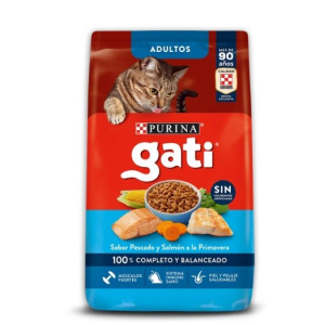 GATI PESCADO Y SALMON 15 KG
