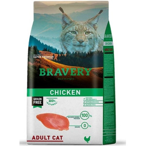 BRAVERY CAT POLLO ADUTO 7KG