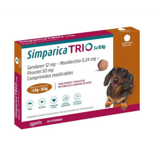 SIMPARICA TRIO 5 A 10 KG 3COMP